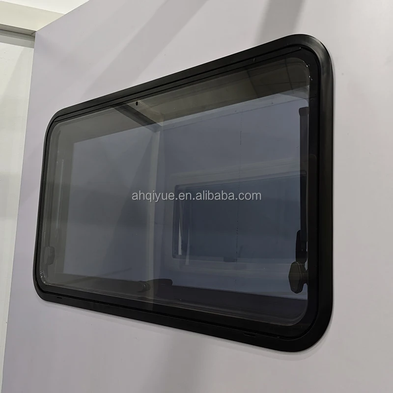 

Окно с радиусным углом 1100x550 мм для автодомов, выдвижное окно для кемперов, аксессуары для караванов