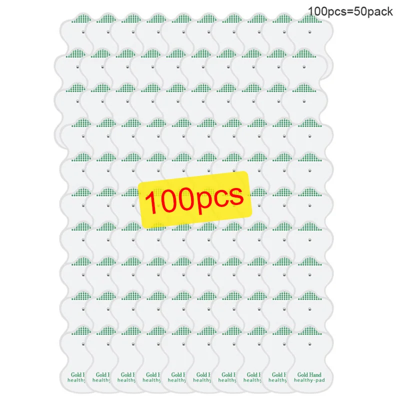 

Massager Pads for Electro Stimulation Therapy Machine 100/40/20pcs Muscle Stimulator Patch Replaceable Self-adhesive Stickers