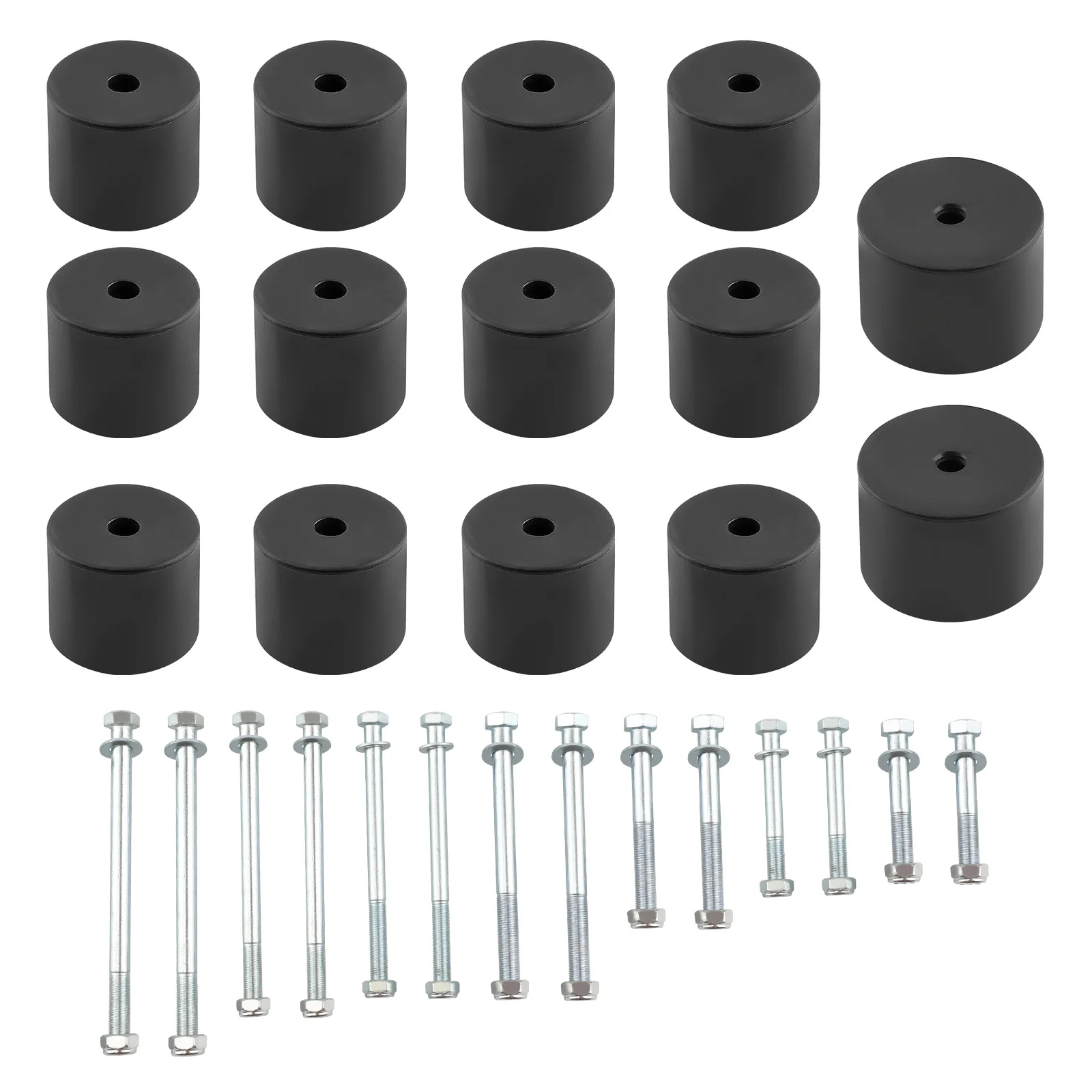 50mm Body Lift Block Bolt Kit for Nissan Navara D22 STR Dual Cab 2