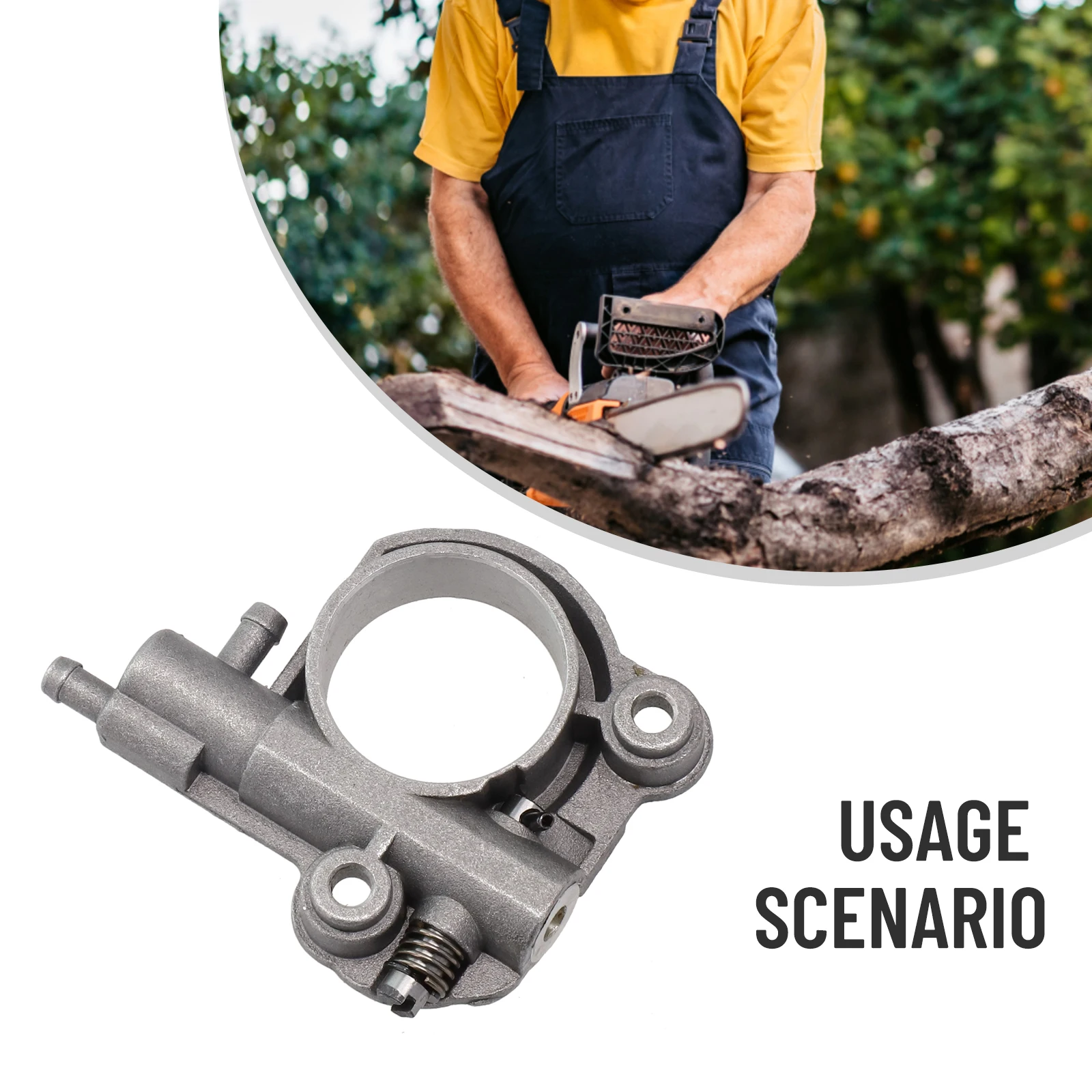 Bomba de Óleo para Echo Chainsaw Peças de Ferramentas de Jardim Cs550p Cs600p Cs-590 Cs-620p Cs-620pw Cs-600 Substitua C022000052 C022000050 1pc