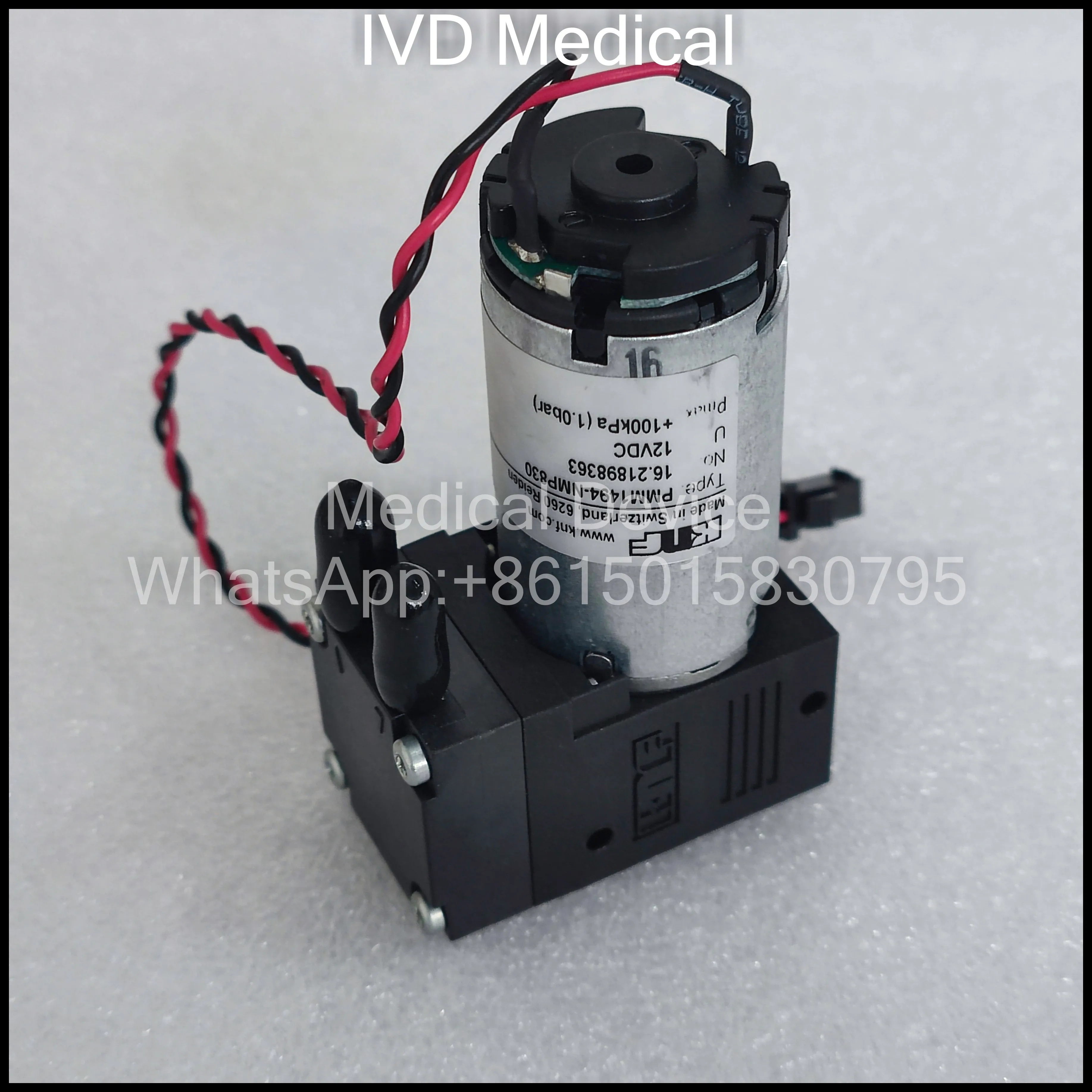 

Mindray New BS350S BS360E BS370E BS360S BS330E BS350E Biochemical Analyzers - NMP830 Rotary Diaphragm Pump