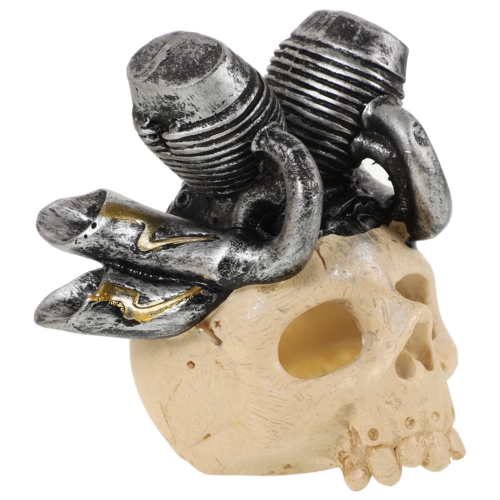 

Resin Ornament Shrimp Hiding Cave Reptile Tortoise Habitat Fish Tank Decoration Halloween Aquarium Decor Bone Statue Aquarium