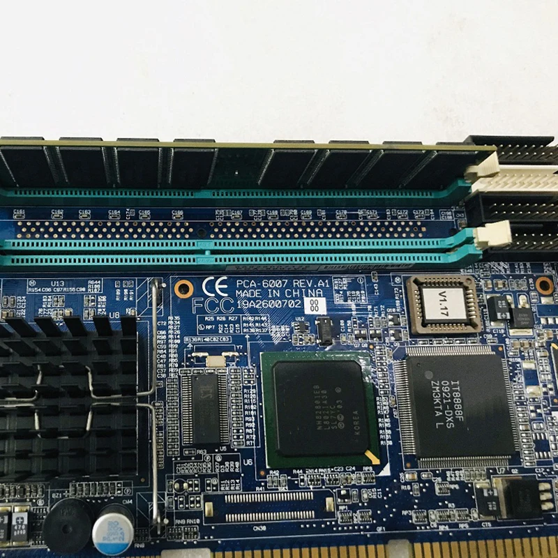 PCA-6007 Rev:A1 PCA-6007VE With Network Port Industrial Control Motherboard Before Shipment Perfect Test