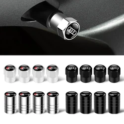 4 Stuks Auto Wiel Ventieldopjes Band Stem Cover Bolt-In Accessoires Voor Audi Sline A6 Q7 A7 S3 A8 A3 RS A1 A5 A4 Quattro Q5 Q3 TT