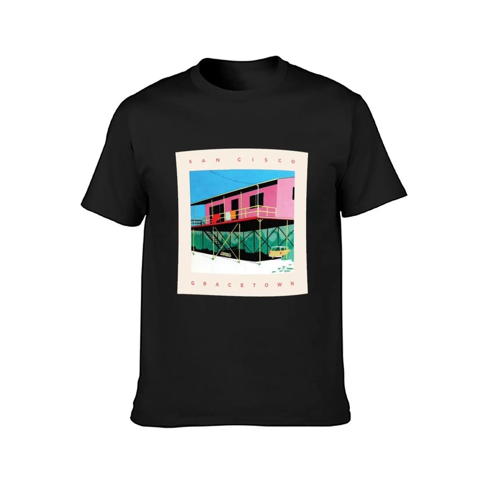 San Cisco New Album Cover Gracetown T-Shirt Aesthetic clothing summer top sports fans sweat shirts, men