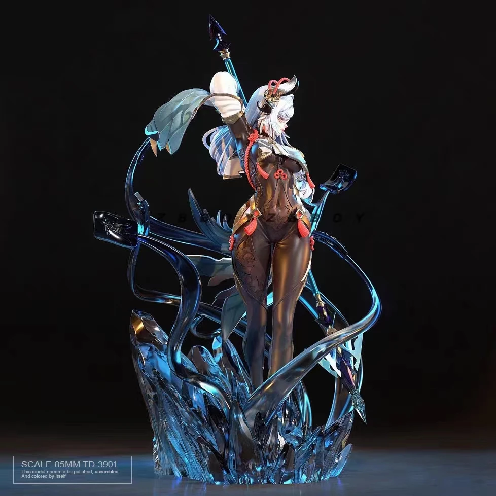 【Presale】Invitation Letter  Genshin Impact Shenhe Action Figurals Collectible Model Anime Figurine Statue Figures Game Character