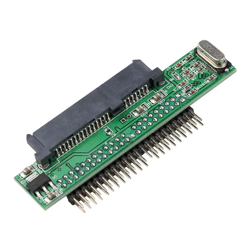 2.5 inch SATA to IDE SSD Adapter Card 7+15-Pin Female To 44-Pin Male Hard Disk Riser Card Support ATA 66/100/133 for Laptop