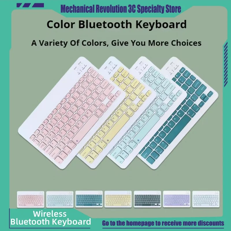 78 Key Wireless Bluetooth Keyboard Supports Android Ios Computer Mac System Ultra Thin Silent Ipad Pc Gaming Keyboard Mouse Set