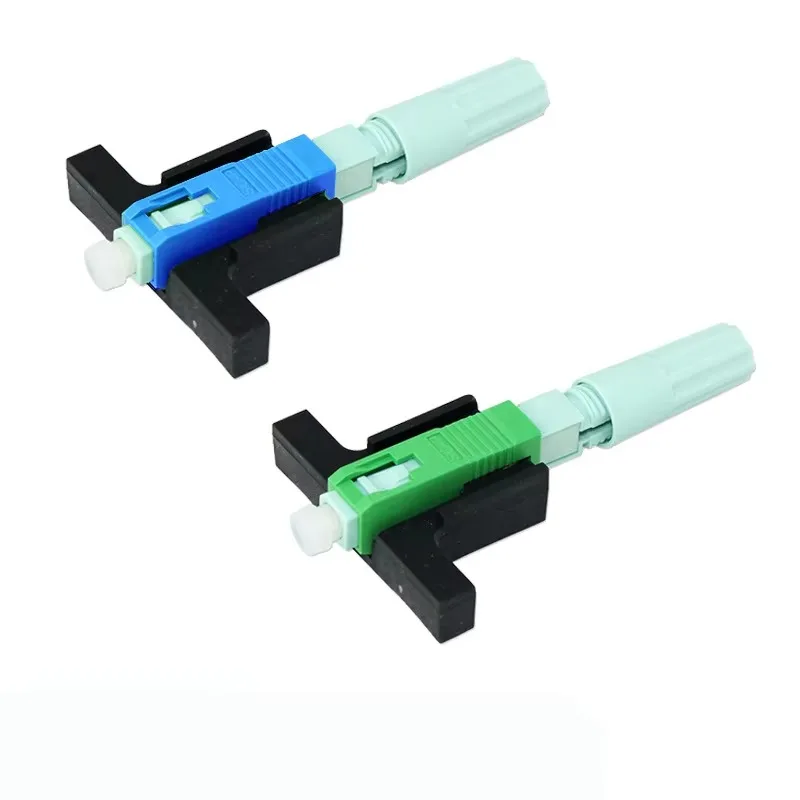 SC/APC UPC Fiber Optic Adapter Fast Assembly Type Optical Coupler For Indoor FTTH Optical Cable Termination