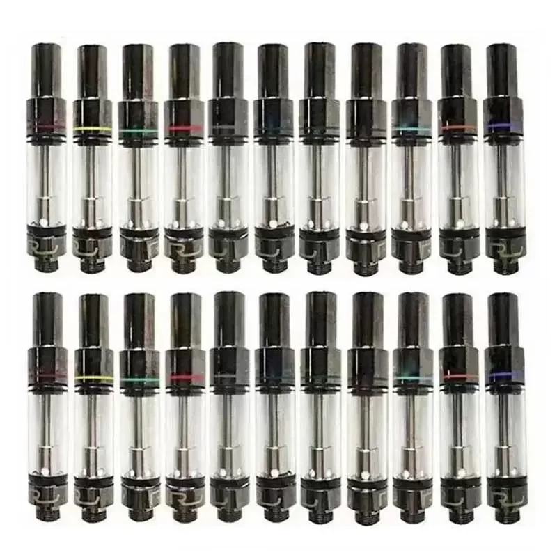 10pcs Rove Cartridges Carts 0.8ml/1.0ml Ceramic Coil Wax Atomizers No Leaking No Burning Pod 510 Thick Oil Cartridges Vape Pen