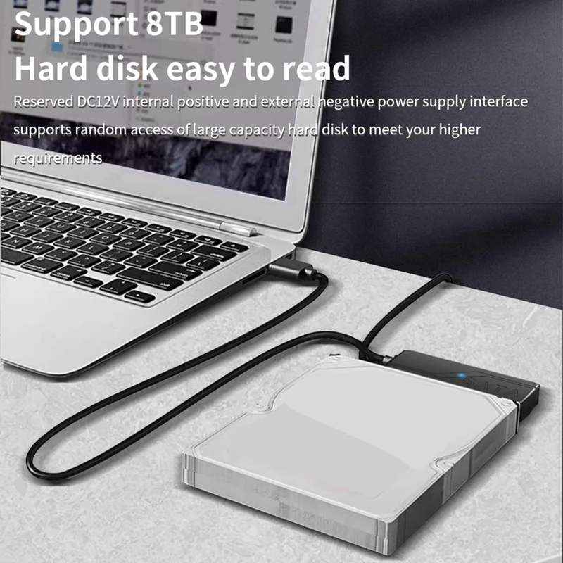 Kabel USB 3.0 do Sata Adapter Sata III do Usb 3.0 Obsługa zewnętrznego dysku twardego 3,5 2,5 cala HDD SSD do 6 Gb/s