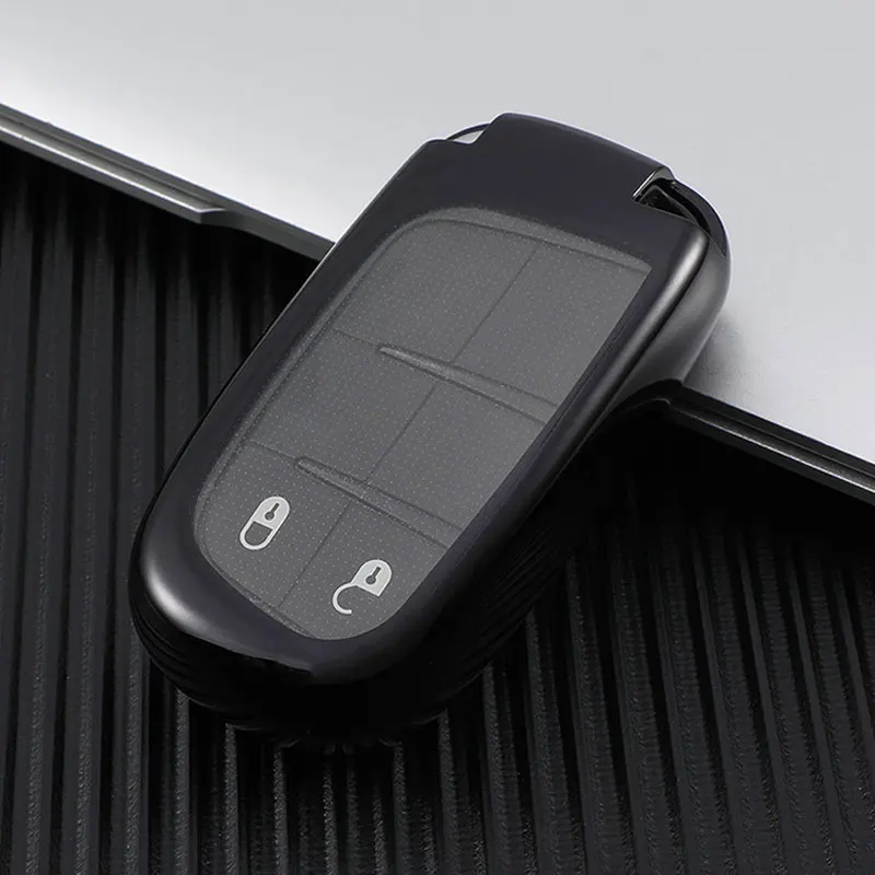 

Car Smart Key Case Cover for Fiat Jeep Renegade Grand Dodge Ram 1500 Journey Charger Dart Challenger Chrysler