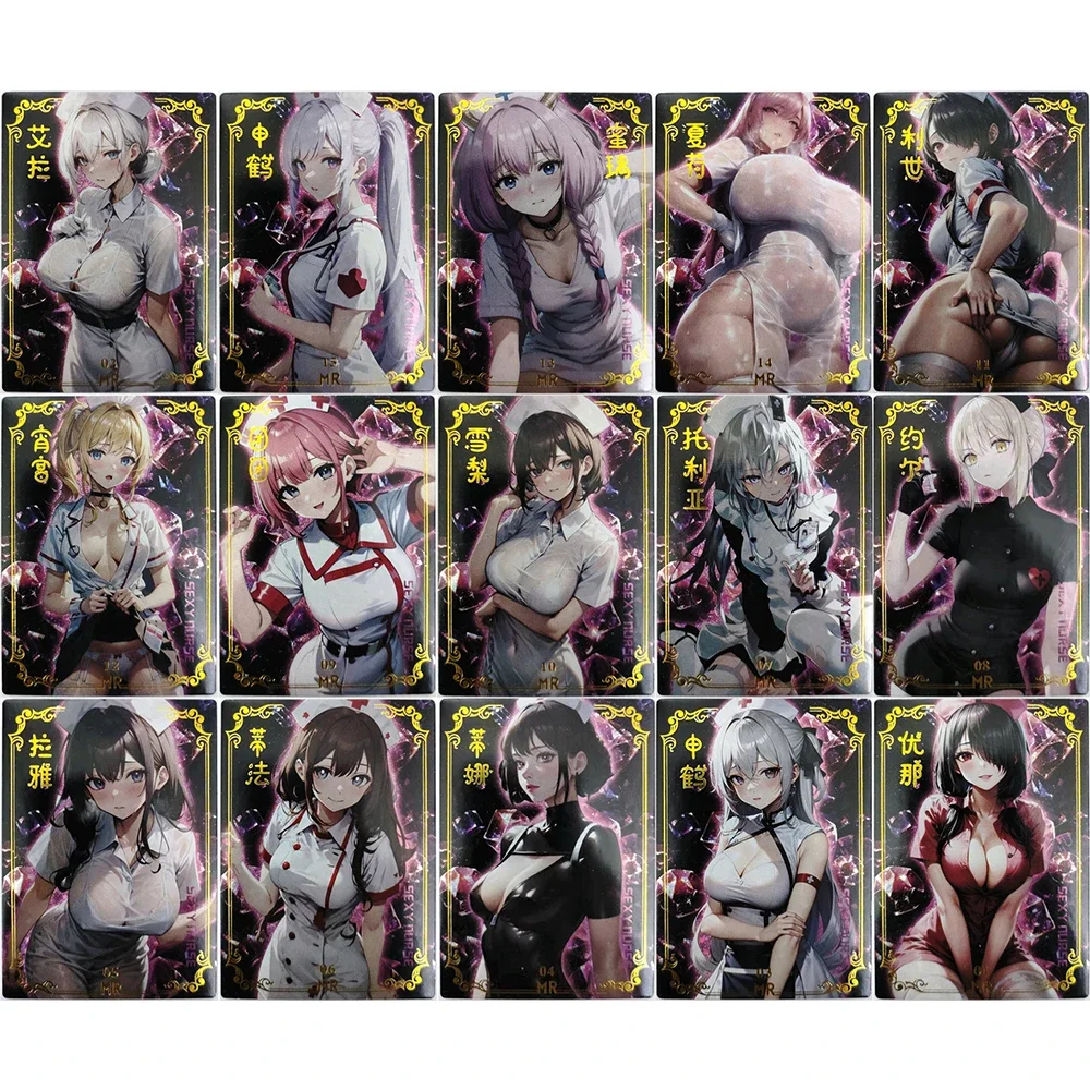 Anime Goddess Story Thermochange ZR MR PR UR HR SSR Set Rem Uta Boy Game Toys Collectible Cards Christmas Birthday Gifts