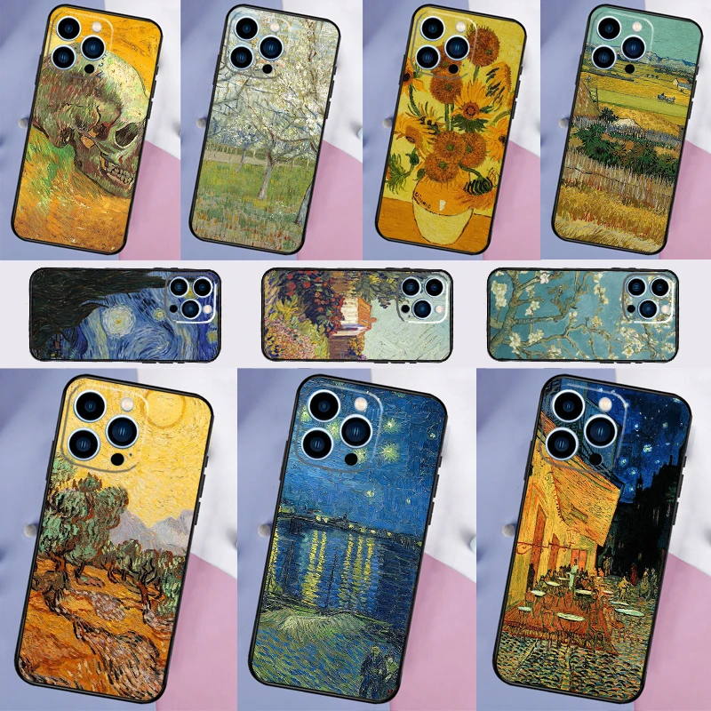 Van Gogh Oil Painting Case For Samsung Galaxy M06 M16 M53 M13 M31 M11 M35 M55 M15 M56 M36 M12 M32 M52 M14 M34 M54