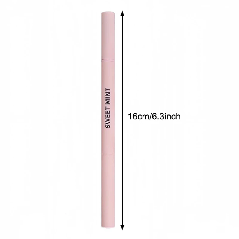 Menisco Double-end sdraiato baco da seta matita eyeliner perlescente opaco nudo rosa evidenziatore penna ombra illuminante trucco occhi