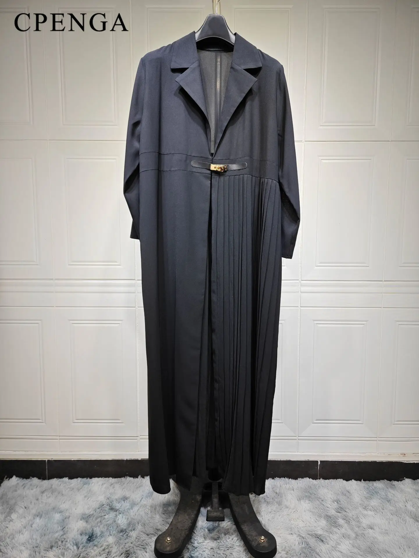 Robe longue plissée musulmane du moyen-orient pour femmes, cardigan élégant d'Arabie saoudite, Dubaï, luxe, Islam, manteau, robe Tukey, modeste, 2024