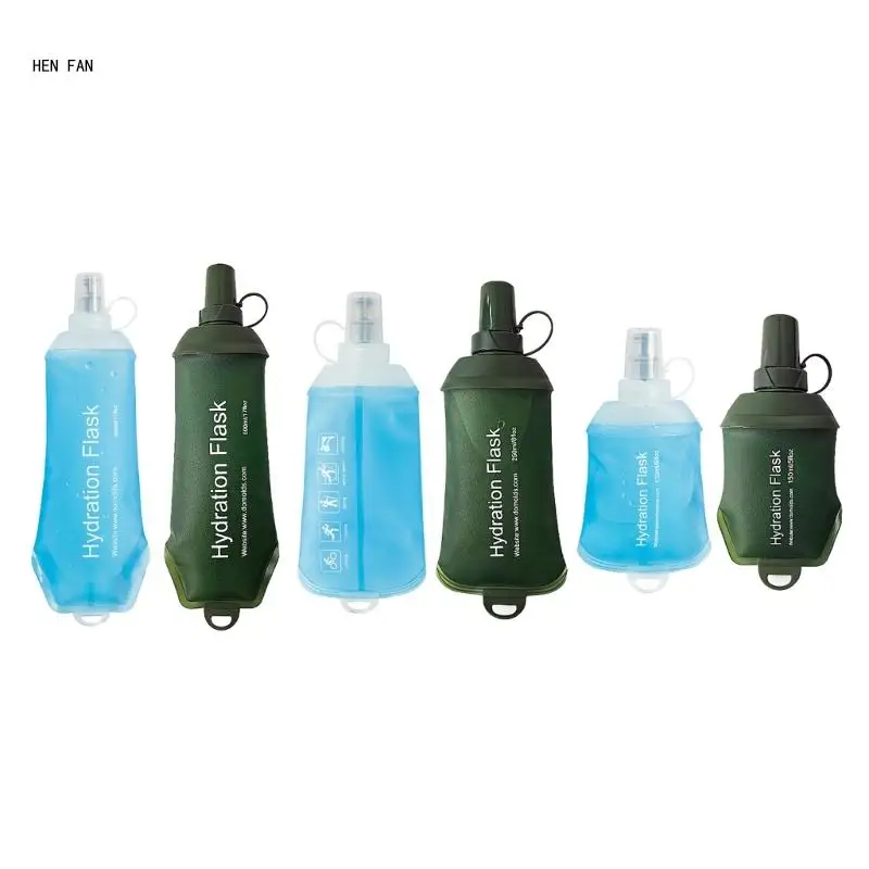 

Foldable Water Bottle Flexible Foldable Reusable Water Bottle For Outdoor Sports M89D