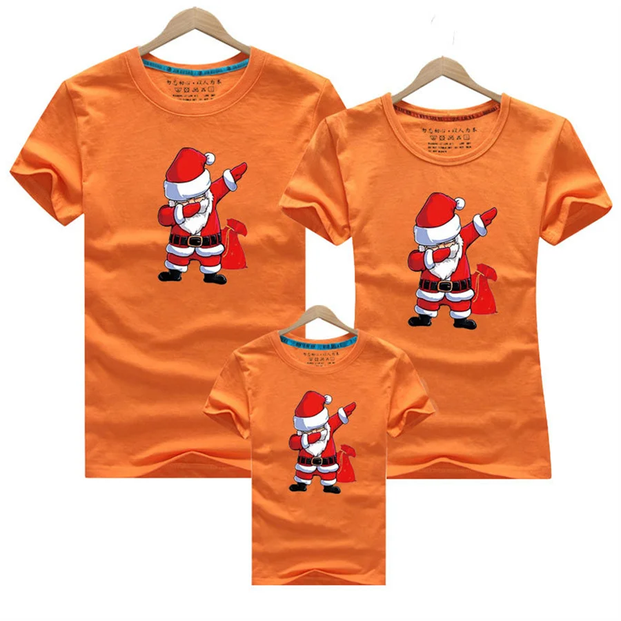 Christmas Family tshirt Matching Outfit Clothes Funny New xmas Mom Dad Kids Me Baby Outfit Mother Daughter Son Girl Boys Clothe