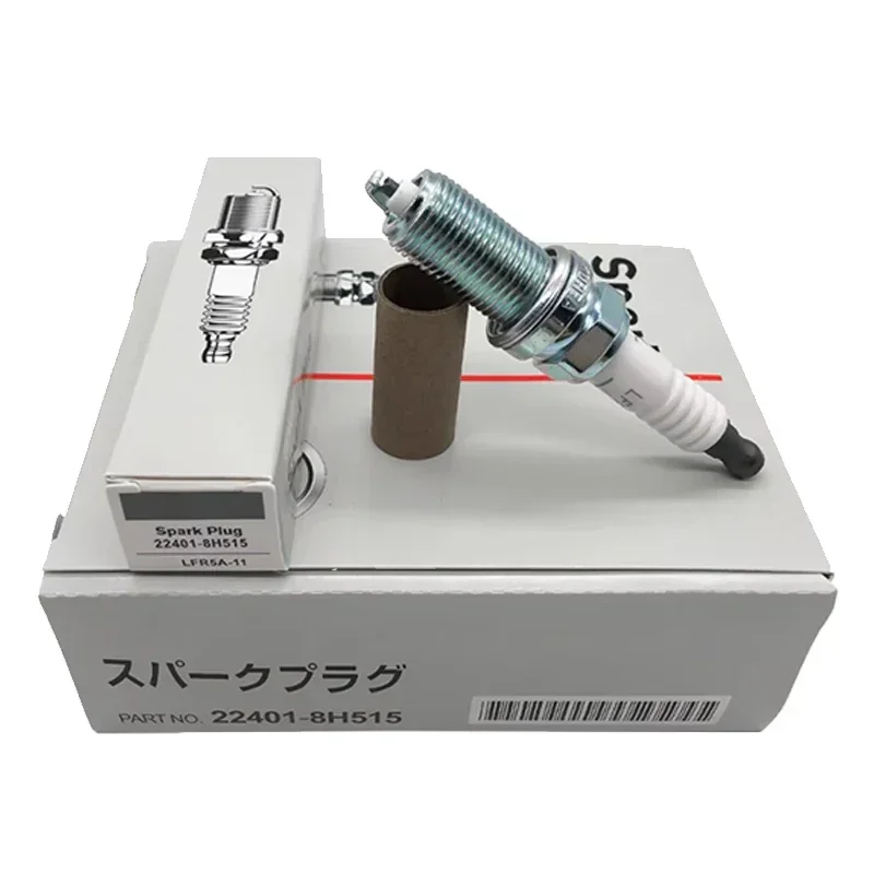 

4/6pcs 22401-8H515 LFR5A-11 Nickel Spark Plug fit for Nissan Armada Almera N16 V10 Primera P12 WP12 X-TRAIL T30 Patrol Y61