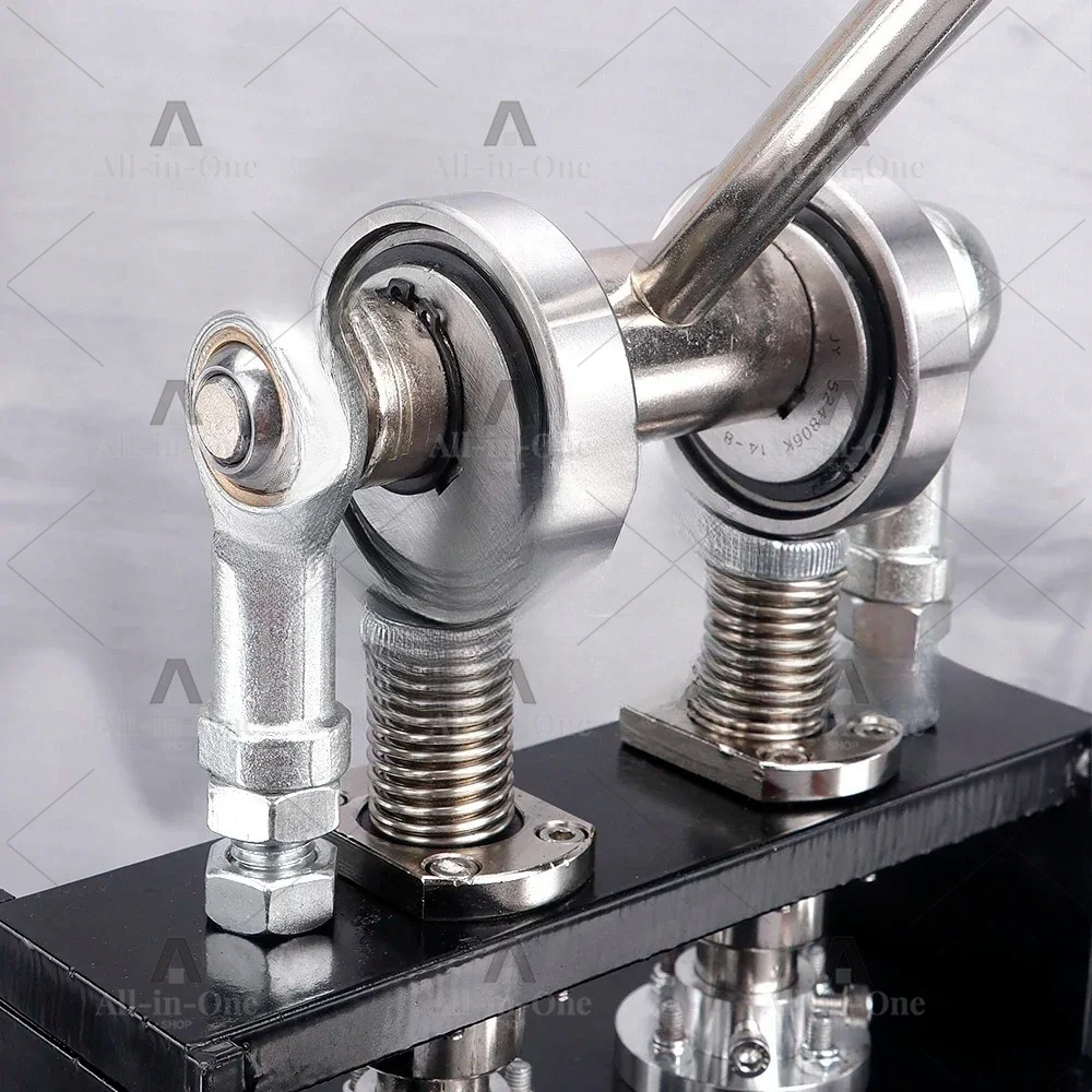 Heavy-Duty Handmade Leather Cutting Machine, Embossing Plate Die Cutter,Dual Guide Shafts Die Cut Machine - Various of Materials