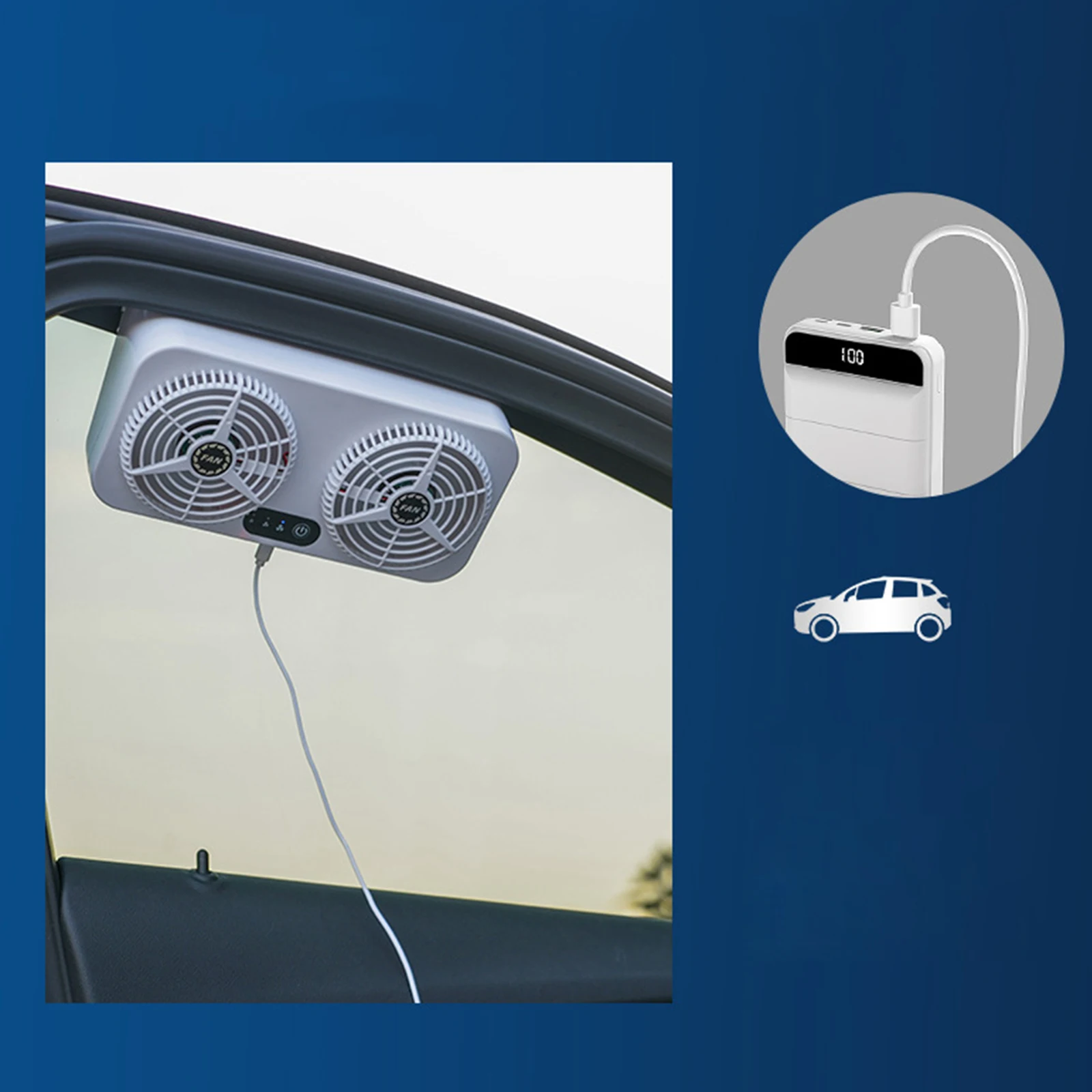 

Car Ventilator Car Exhaust Fan USB USB Vehicle Exhaust Vent Car Exhaust Fan Car