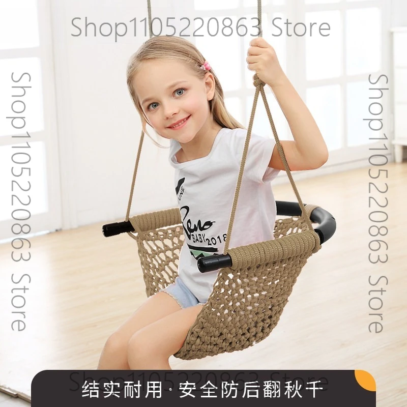 Swing Indoor Children Outdoor Home Hanging Chair Baby Swing Outdoor Rocking Chair Patio Infant Seat Adult view 2