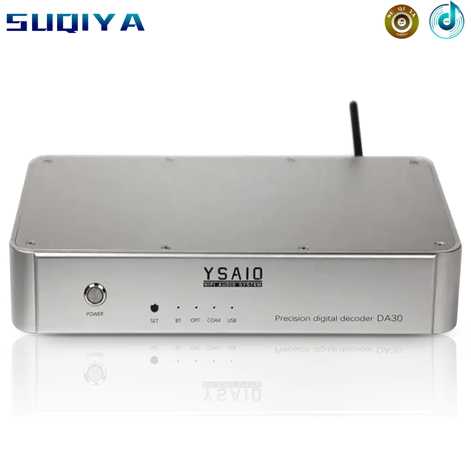 

QCC5125 Bluetooth 5.1 6N11 Tube TDA1305 Computer USB DAC Audio Decoder Single-ended Balanced Output APTX LDAC HD Lossless