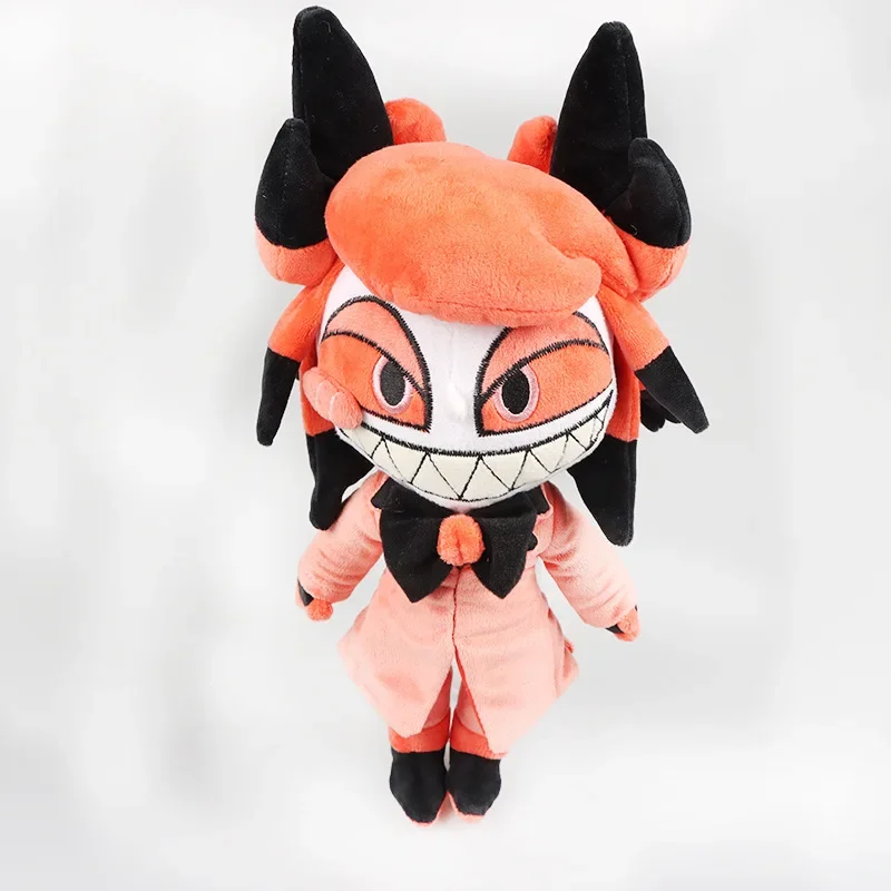 

Stuffed 30cm Cute Alastor Plush Toys for Kids from Hot Alastor Fans Cosplay Birthday Holiday Gifts Collect Christmas Decoration