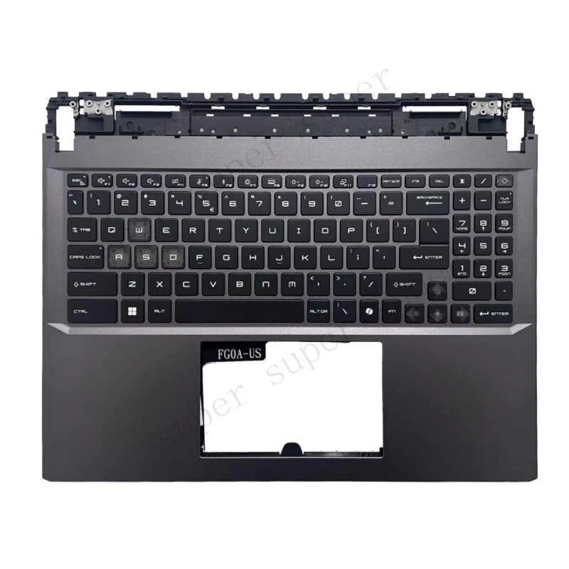 

S+ Palmrest Keyboard Frame for MSI GP68 MS-15M1 MS-15M2 with US Keyboard