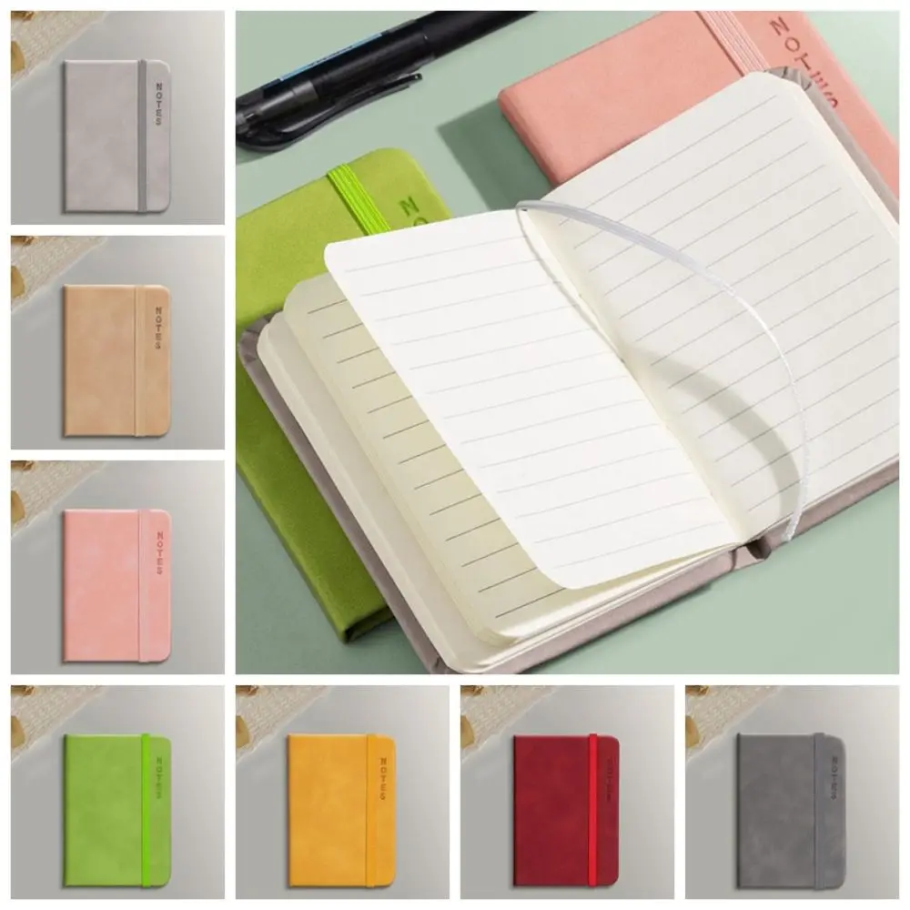 A7 Notebook Mini saku portabel Notepad Memo buku harian kertas perencanaan untuk siswa perlengkapan kantor sekolah