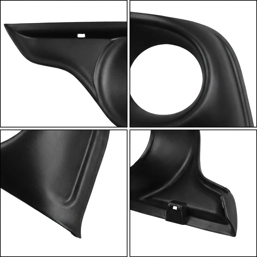 Front Fog Light Frame Cap Compatible with For DS4 2011 through 2015 ABS Construction OEM Fitment 745375 745374
