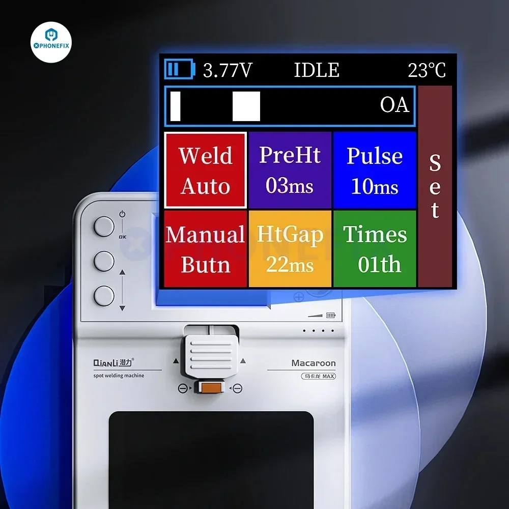 QianLi Macaron Max Integrated Spot Welding Tool Portable Battery Welding Machine for Cell Phone Battery Flex Soldering Repair