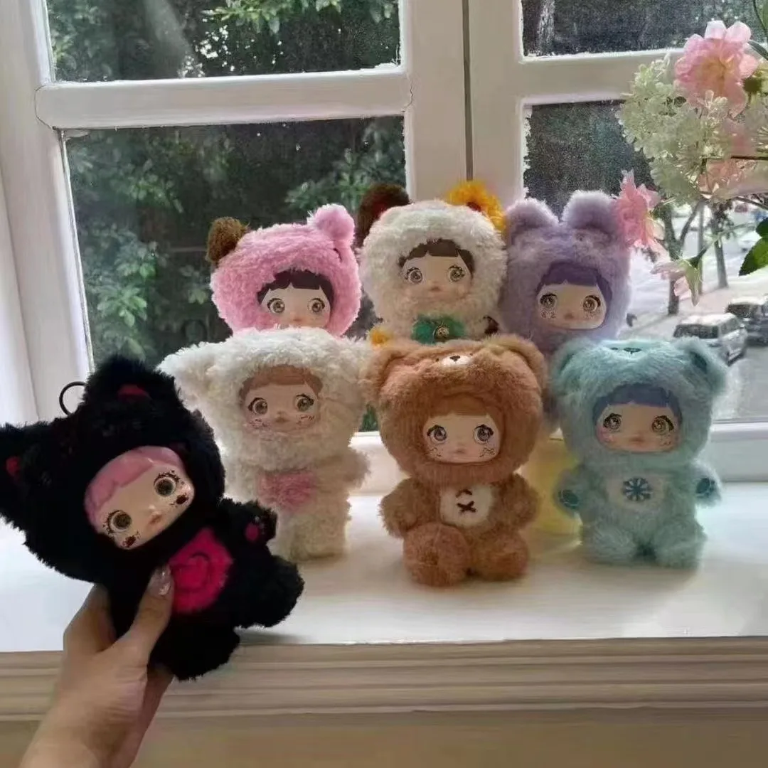 

Новый клейкий рис Nommi, не остановка, модная игровая серия, слепая коробка, фигурка, подвесное украшение для рюкзака, модная кукла, подарочный орнамент