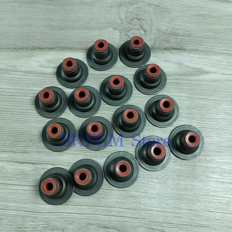 5Sets Engine Seal Valve Stem 24405819 For Chevrolet Aveo Cruze Opel Vauxhall Astra Zafira 24409815