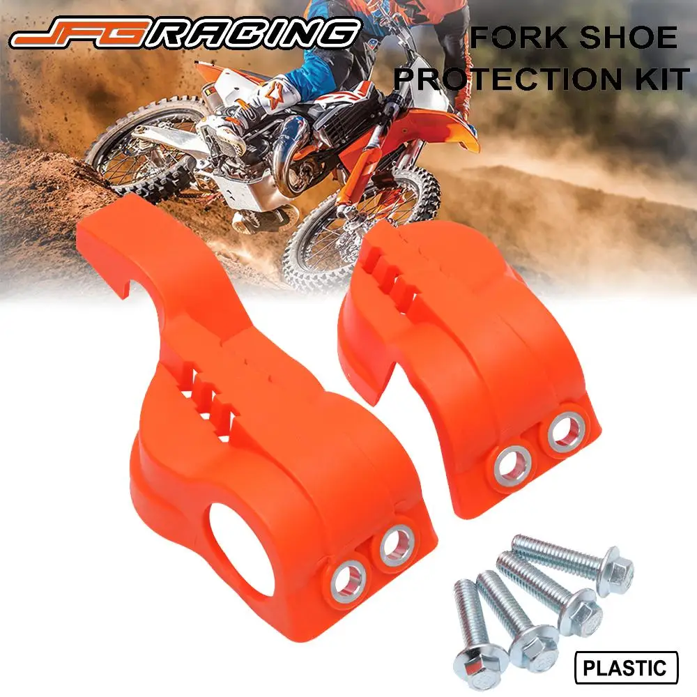 Motorcycle Fork Bottom Shoe Guard Cover Protector For KTM XC XCF XCW SX SXF EXC EXCF TPI Six Days 150 250 300 350 450 2016-2022