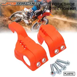 Motorfietsen Vork Bodem Schoen Guard Cover Protector Voor KTM XC XCF XCW SX SXF EXC EXCF TPI Zes Dagen 150 250 300 350 450 2016-2022