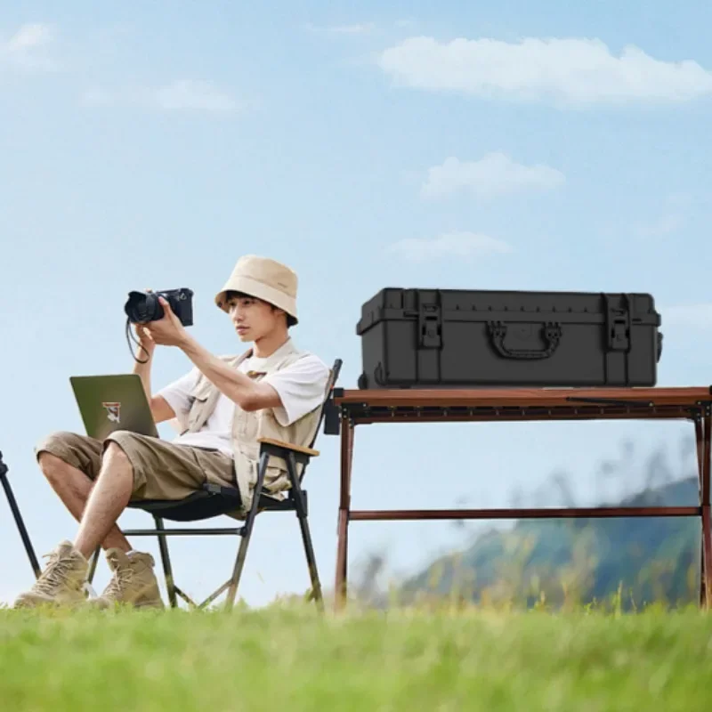 

Outdoors Engineering Plastics Tool Case Long Strip Photographic Light Holder Storage Tool Box Wheels Equipment Protection Case