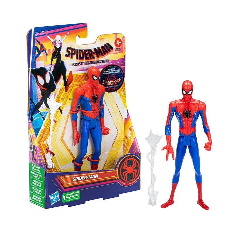 In Short Hasbro Original Marvel Legends Series Spider-Man Miles Gwen Spider-Man 6-Inch Collectible Model Statuette Ornament Gift