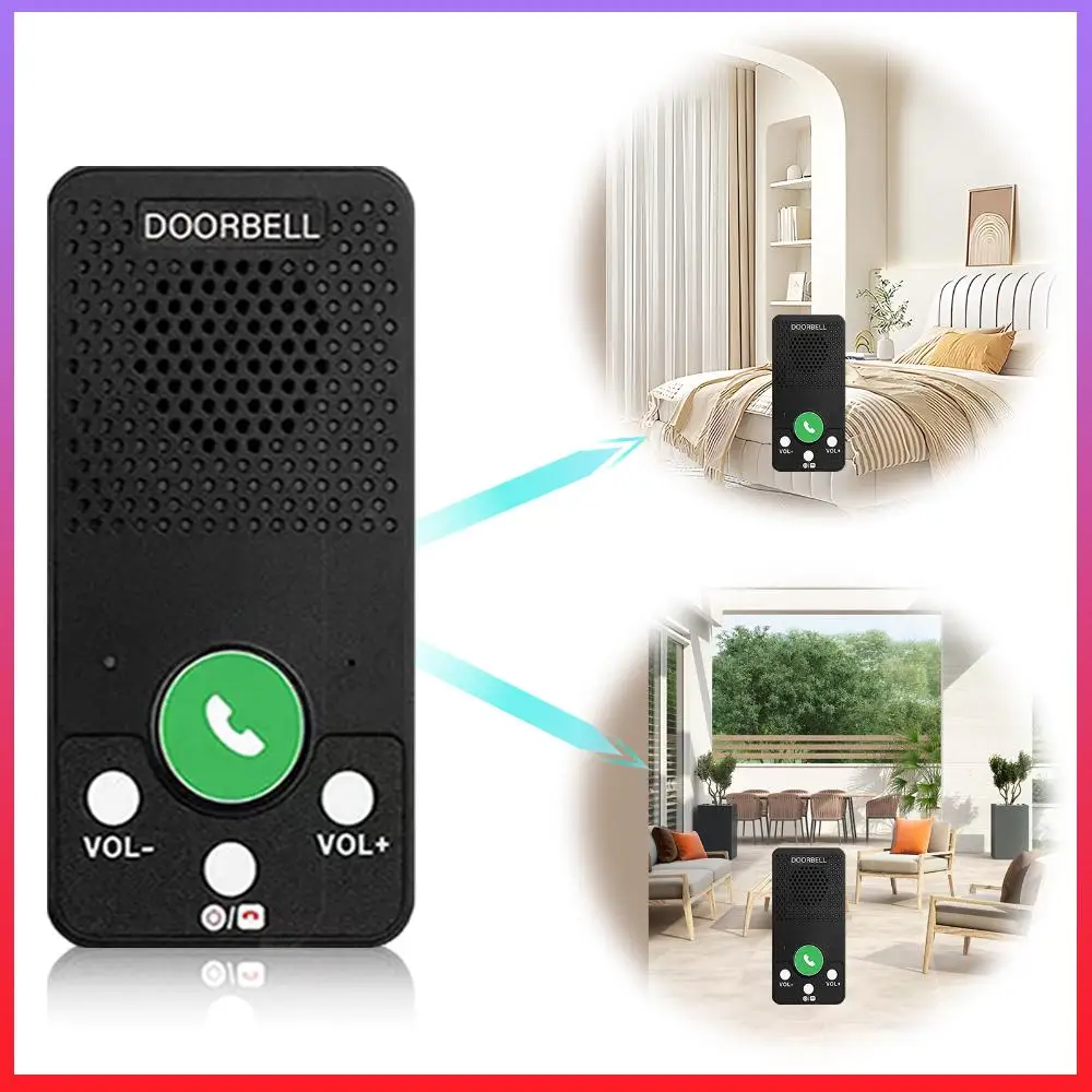 

Двусторонняя голосовая связь с 4 мелодиями, 8 уровнями громкости, полнодуплексная, для офисов, помещений и улицы