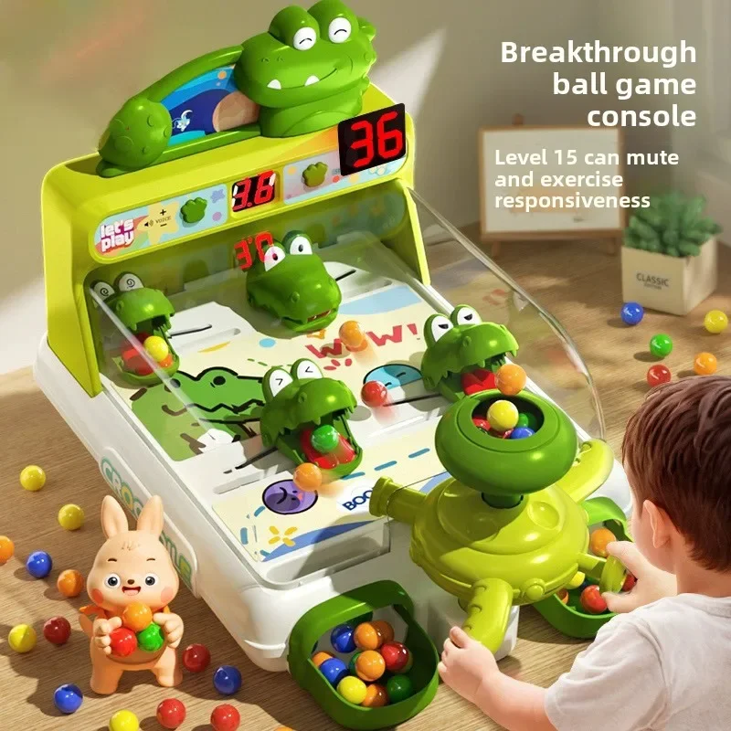 

Pinball shooting game machine, pass the level, shoot scoring, target early education, educational children's toys 4-6 years old