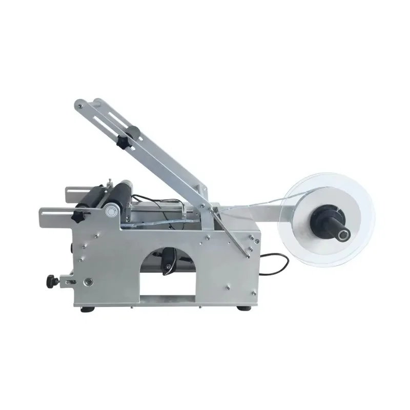 

Semi Labeling Machine for Plastic Bottles Roll Sticker Printer Glass Surface Labeling Machine