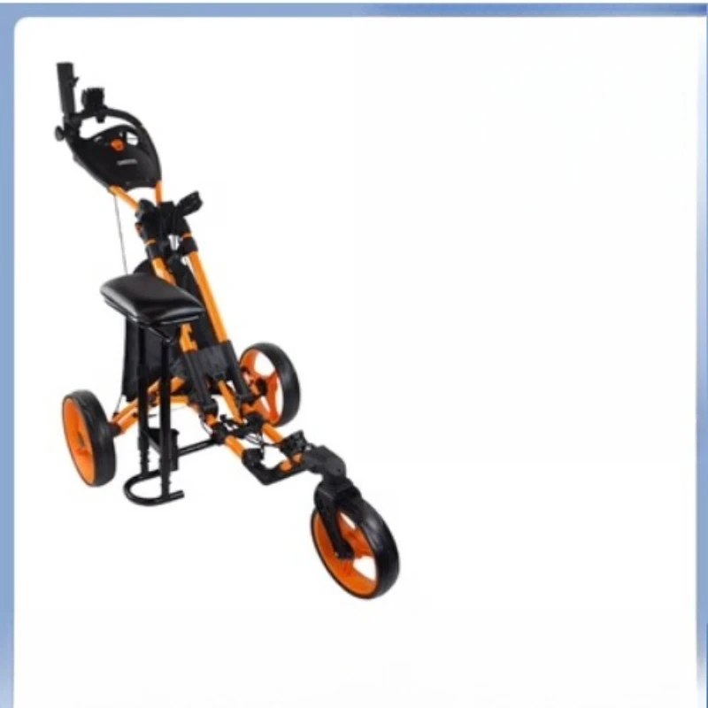 Golf Cart Race 3 Wheels Chartered Cart Universal Wheels with Rest Seats Trolley