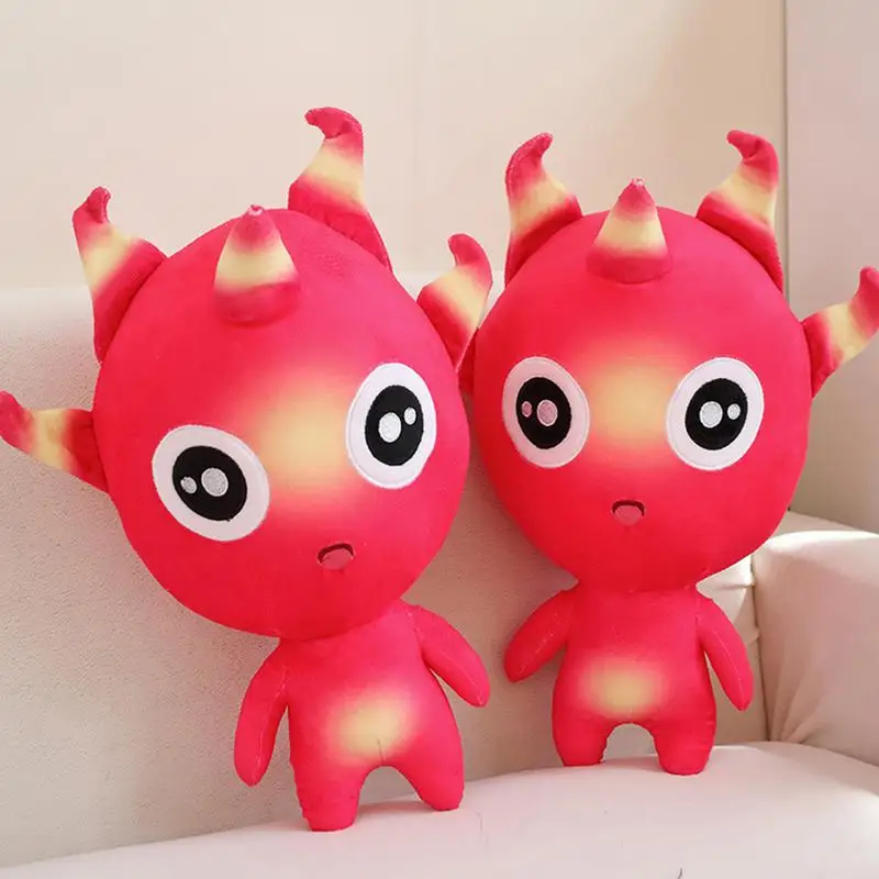 Dragon Fruit Toy 15.7 pollici Throw Pillow Sleeping Companion Dragon Fruit Doll Cute Plushies Decoration For Kids