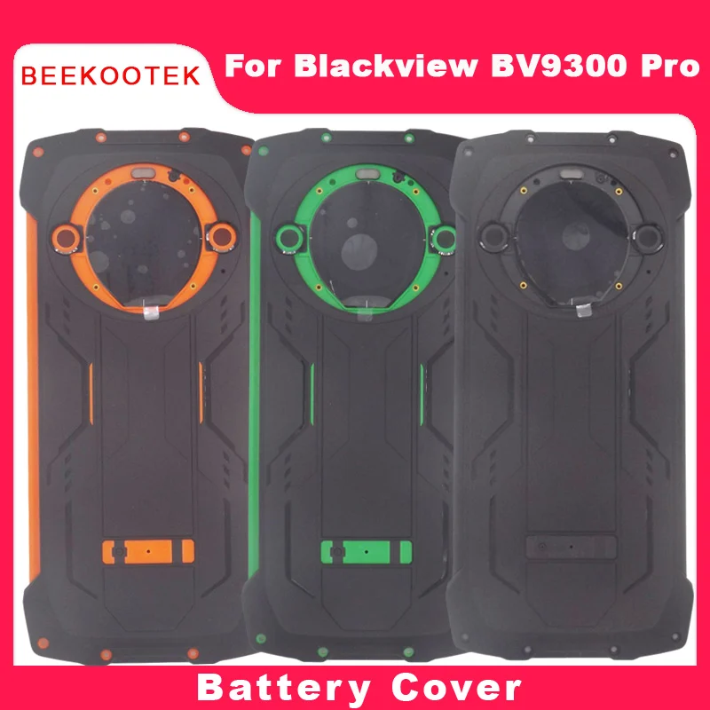 

New Original Blackview BV9300 Pro Battery Cover Back Cover With LCD Secondary Screen Accessories For Blackview BV9300 Pro Phone