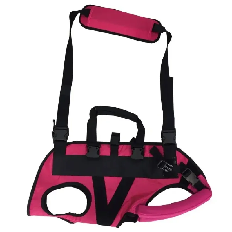 Dog Vest Sling Adjustable Senior Dog Rehabilitation Wheelchair Accessories Multifunctional Dog Clothes (Size M)
