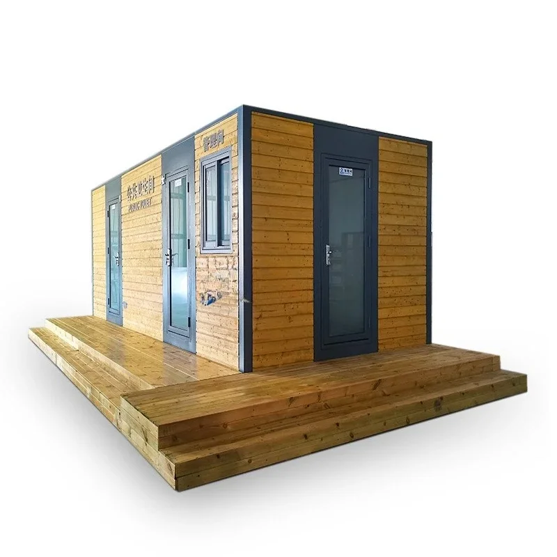 Outdoor mobile toilet management room, emergency environmental protection public toilet in scenic spots