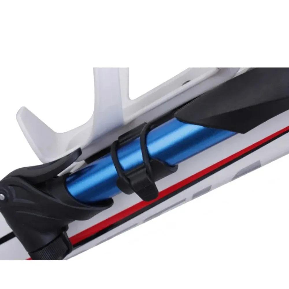 1pc Cycling Bicycle Pump Holder Silicone Strap Portable Bike Air Pump Clips Inflator Clamp Mount Bracket Holder Fixing Clip