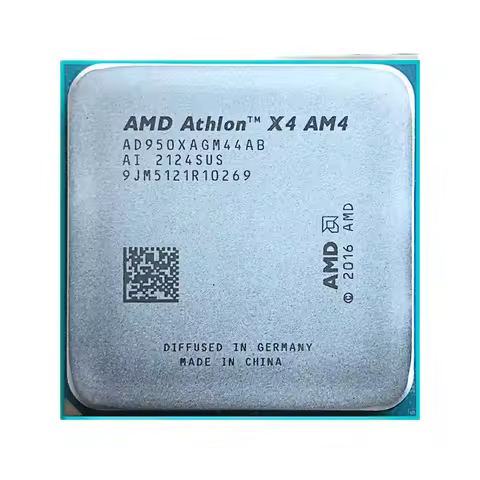AMD Athlon X4 950 NOVO 3,5 GHz Quad-Core Quad-Thread L2 = 2M 65W AD950XAGM44AB Soquete AM4 novo, mas sem ventilador