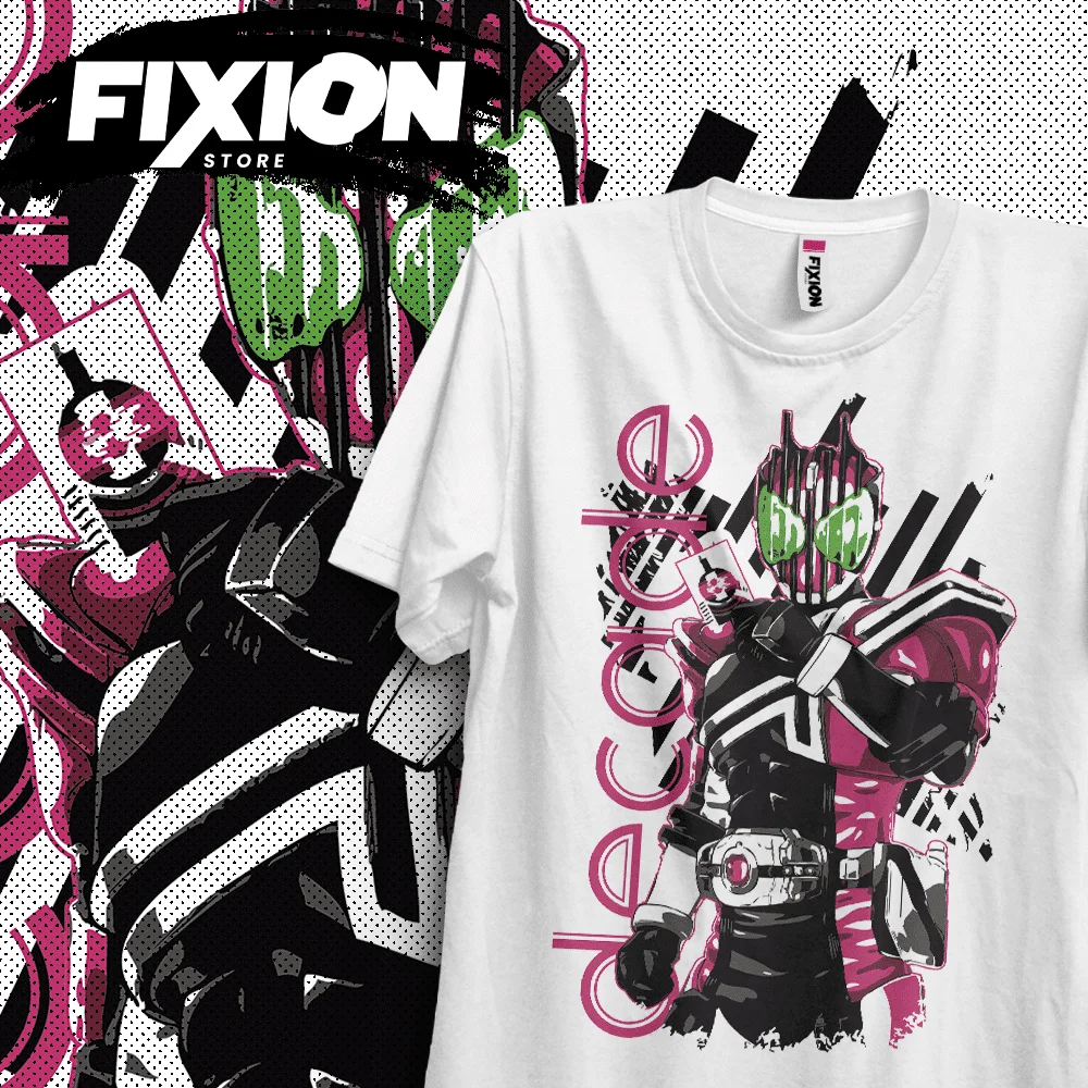 Kamen Rider – Decade Anime T Shirt Manga Gift For Anime Lover All Size Cotton