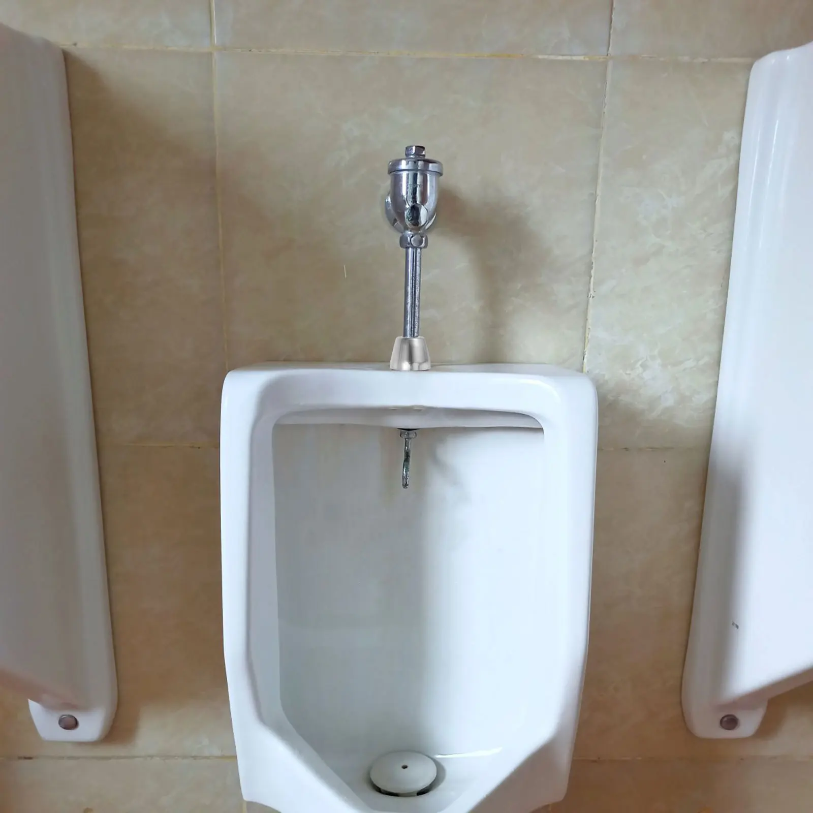 

Toilet Urinal Top Cap Stainless Steel Manual Protector Aesthetic Practical Easy Installation